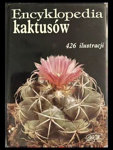 Book cover Encyklopedia kaktusów. 426 ilustracji