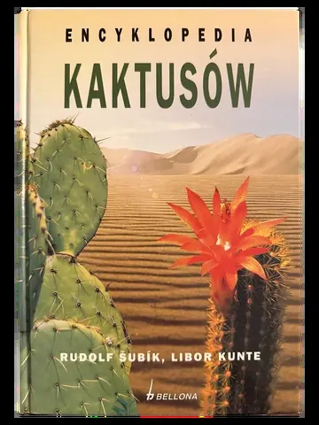Book cover Encyklopedia kaktusów