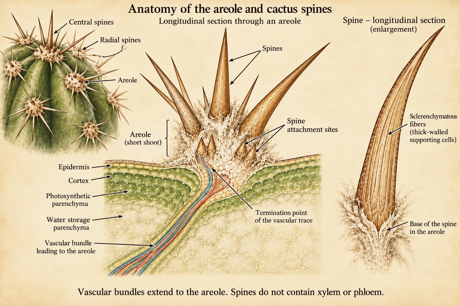 Cactus biology. Atlas and cultivation.